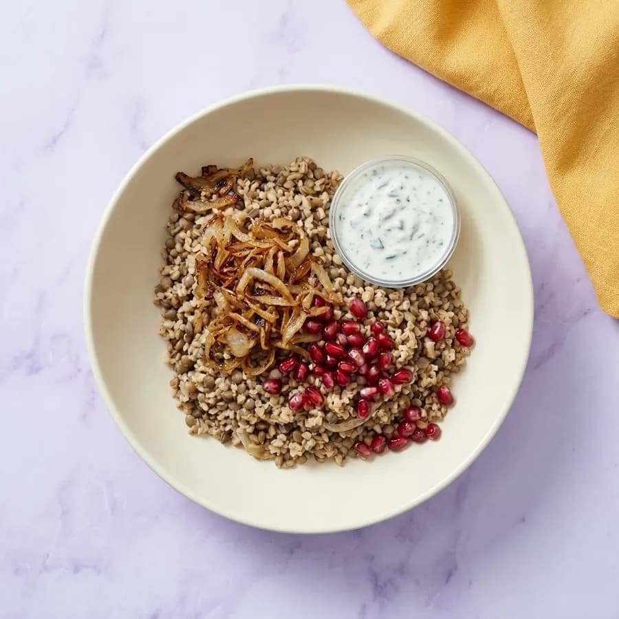 Bulgur Mujadara