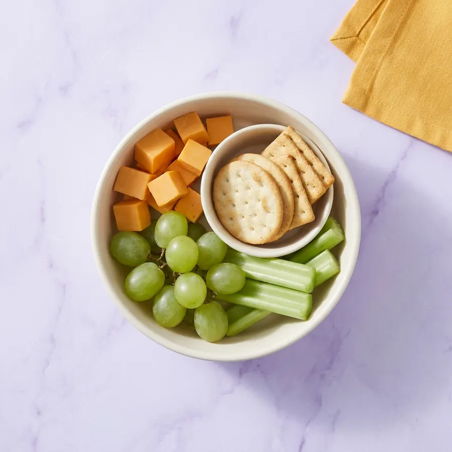 Mini Grape, Cheese & Cracker Board